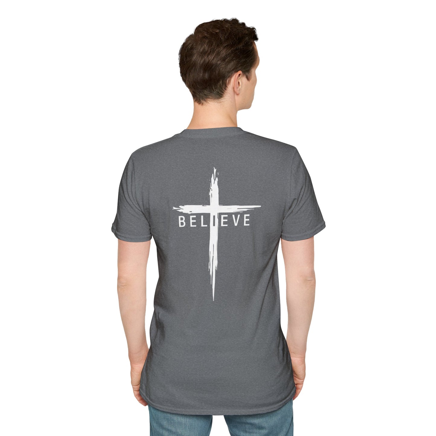 Faith Inspired Believe Cross Unisex T-Shirt