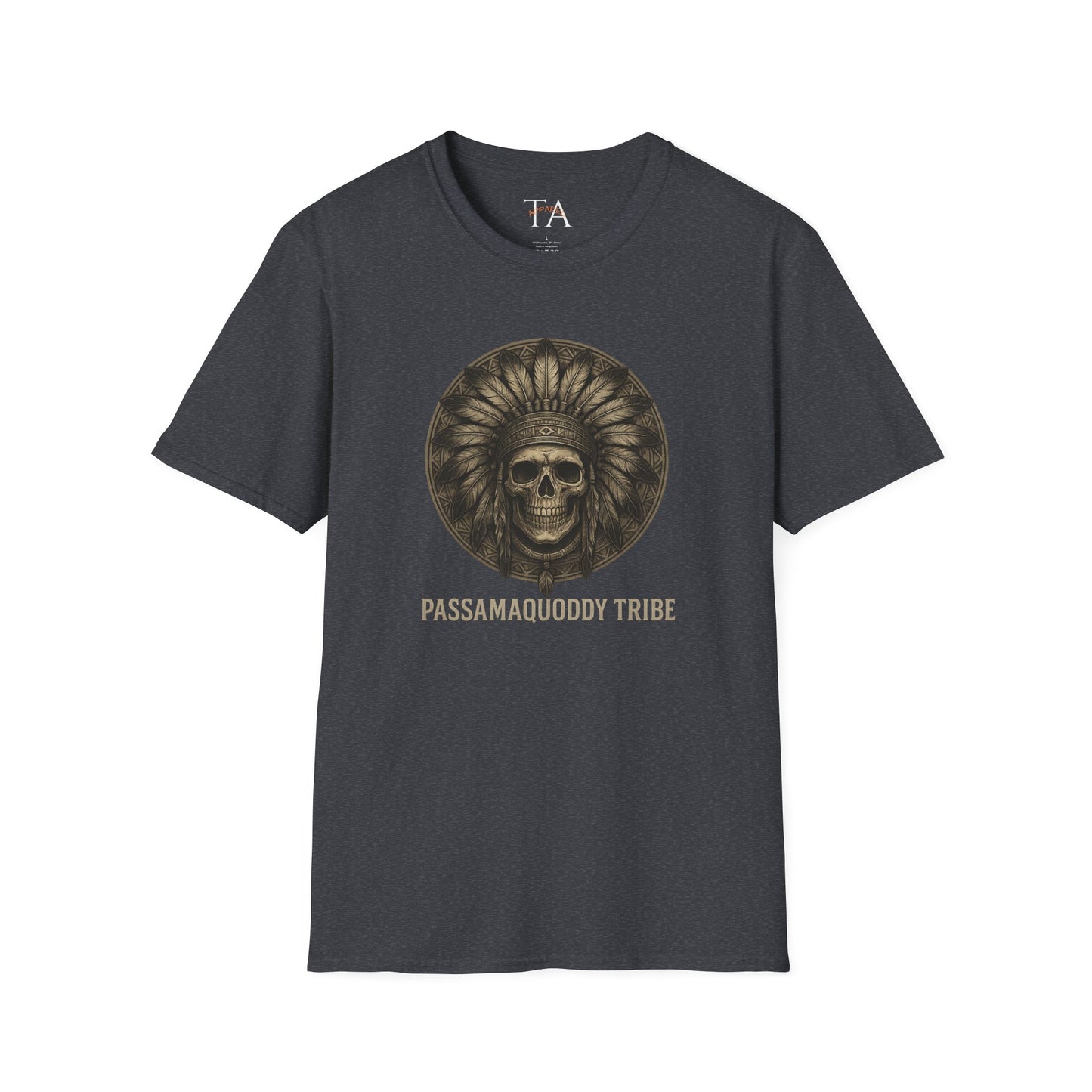 Tribal Graphic T-Shirt - Passamaquoddy Tribe Design6, Gift for Adventurers