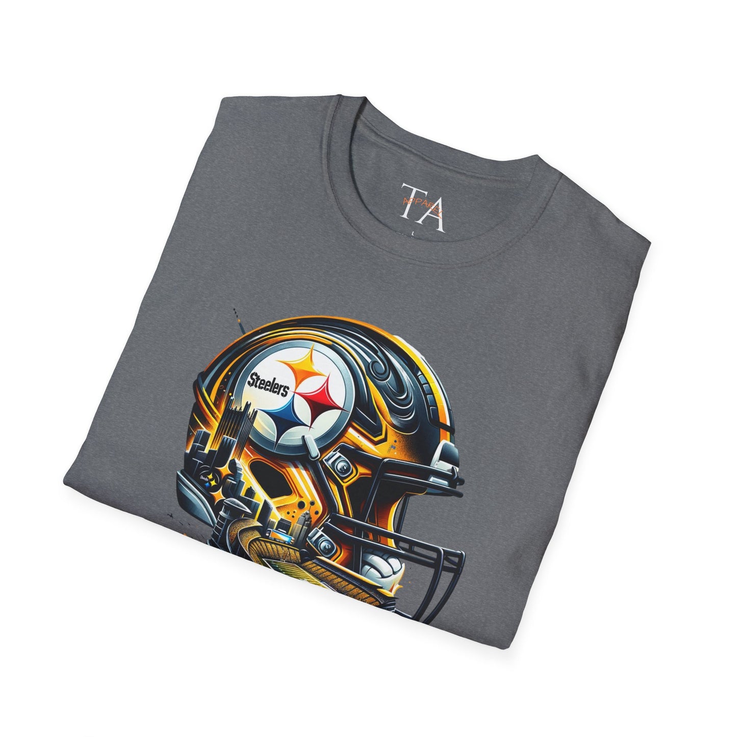 Bold Football Helmet Unisex T-Shirt | Sports Fan Tee
