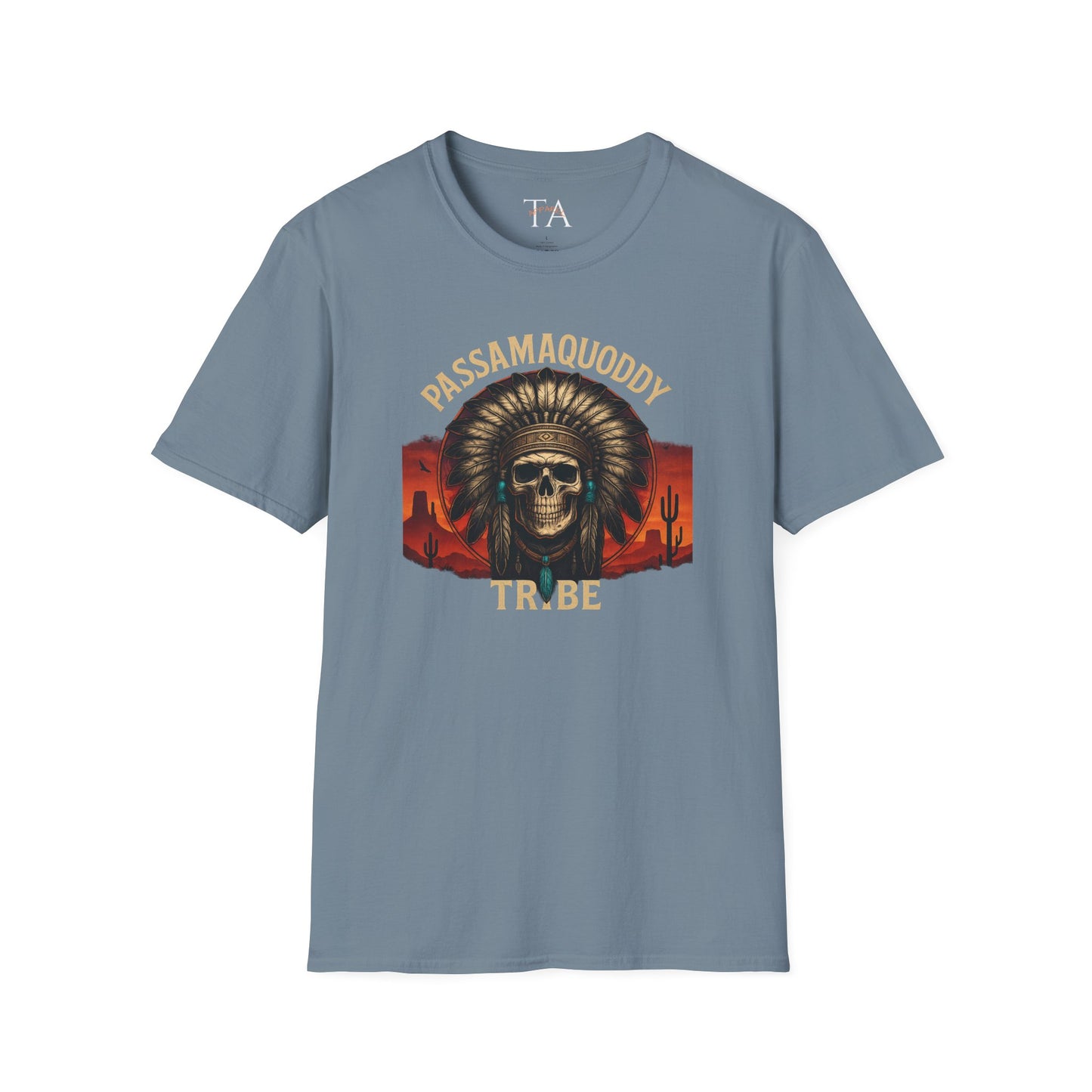Tribal Graphic T-Shirt - Passamaquoddy Tribe Design10, Gift for Adventurers