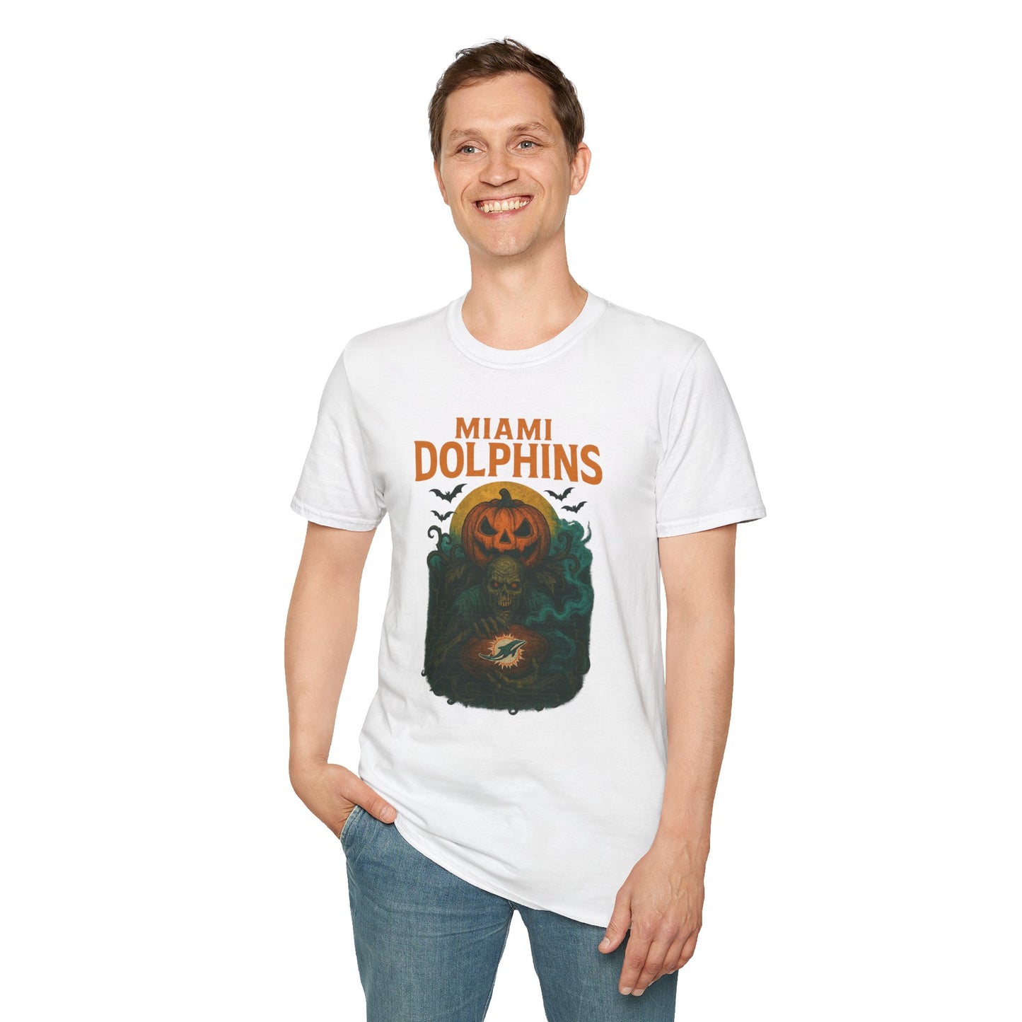 Halloween Spooky Dolphins T-Shirt