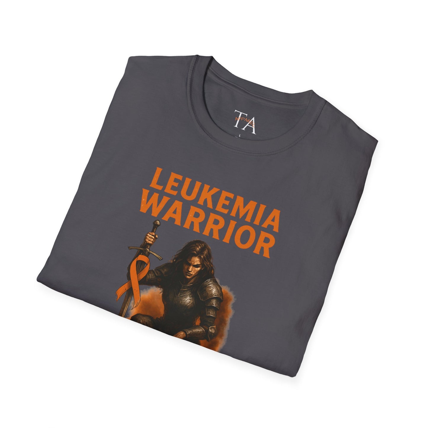 Leukemia Warrior T-Shirt - Unisex Softstyle Tee - Unbreakable, Unshakable, Unstoppable