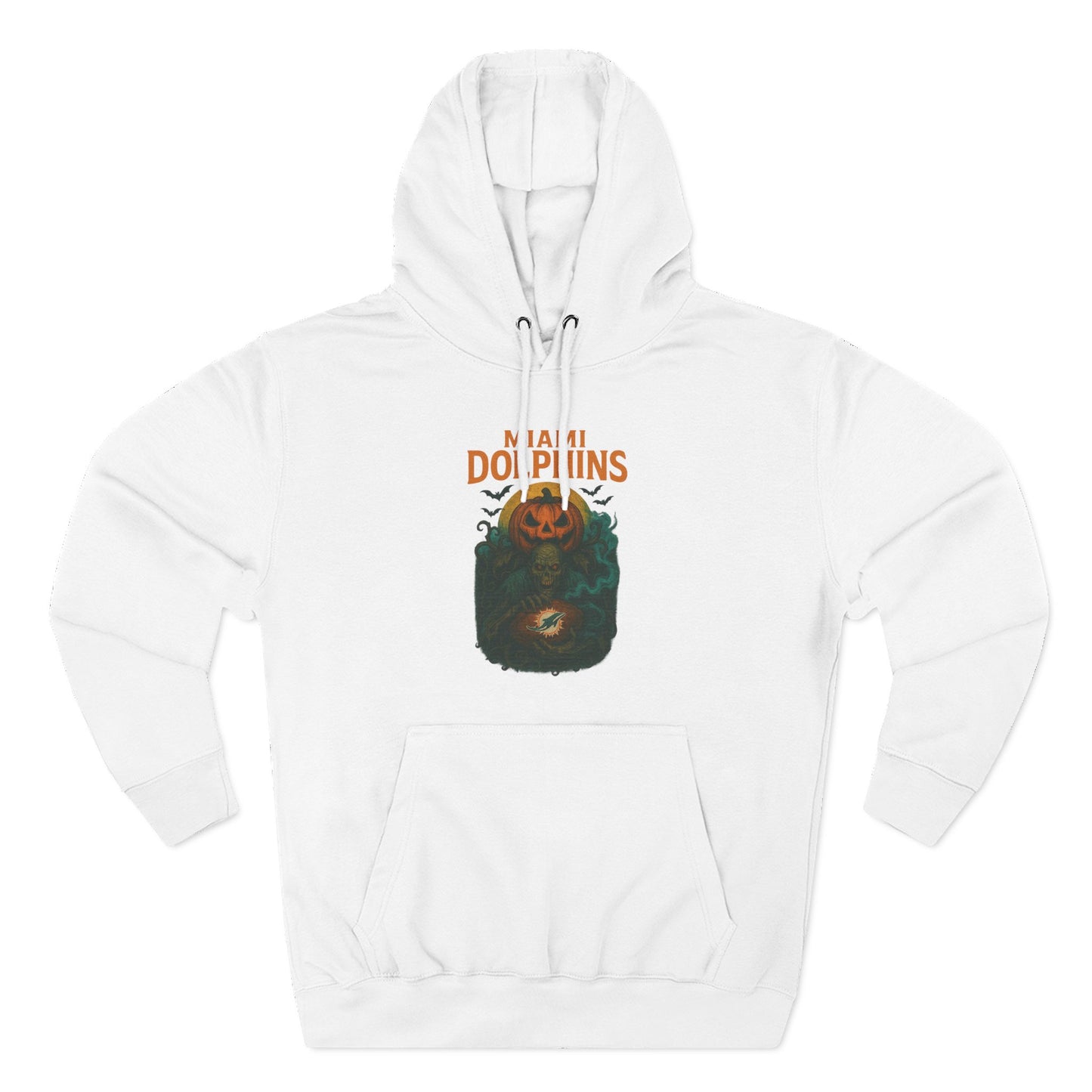 Halloween Cozy Dolphin Fleece Hoodie: Ocean Lovers, Casual Wear, Animal Lovers Gift, Beach Days, Relaxing at Home. Sea Life Graphic