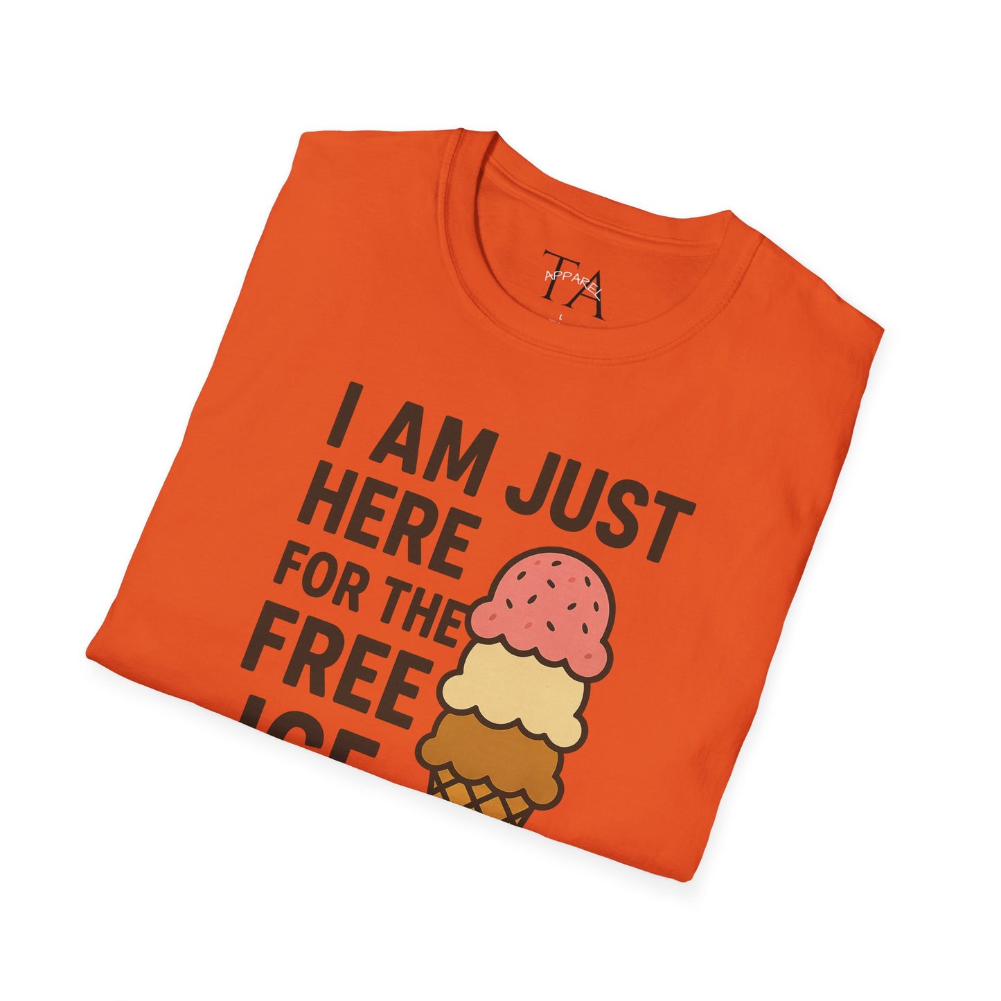 Ice Cream Lover's Unisex T-Shirt, Funny Graphic Tee, Summer Apparel, Sweet Treats Gift, Birthday Humor Shirt