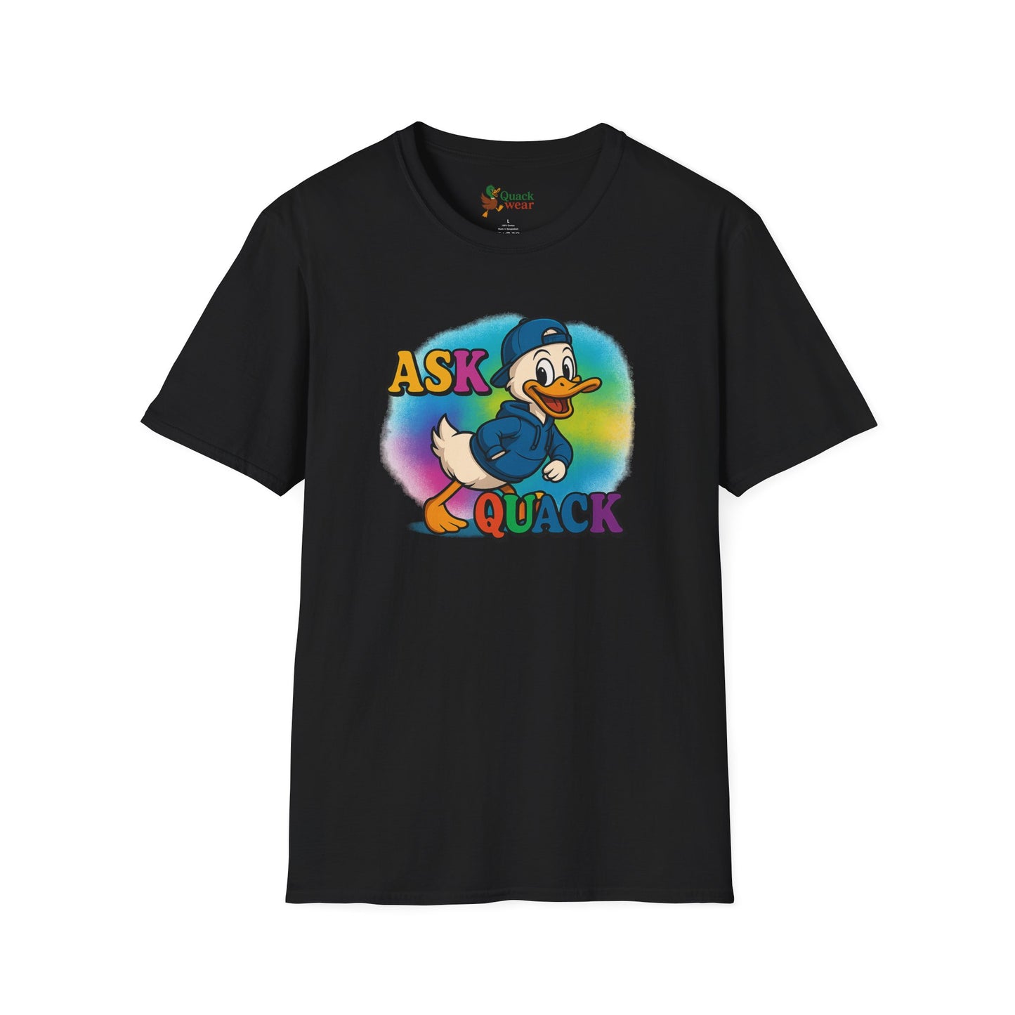 Ask Quack Quirky Duck Humor T-Shirt