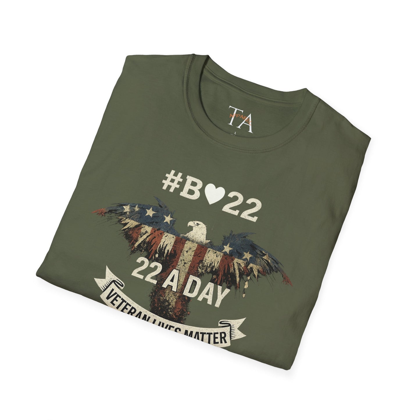 #B🤍22 Veteran Lives Matter T-Shirt
