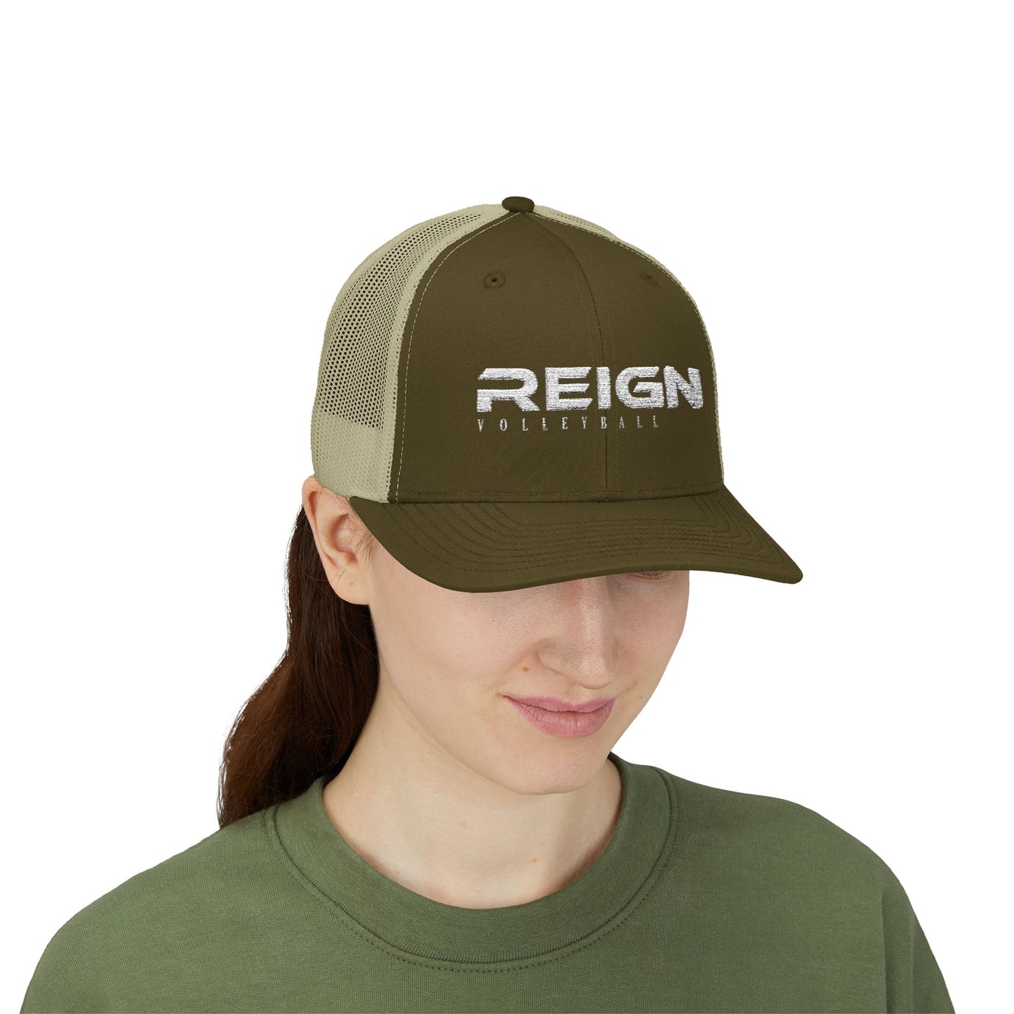 Reign Volleyball Design Stylish Snapback Cap for Volleyball Fans and Athletes