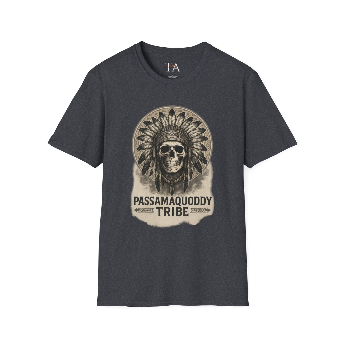 Tribal Graphic T-Shirt - Passamaquoddy Tribe Design9, Gift for Adventurers
