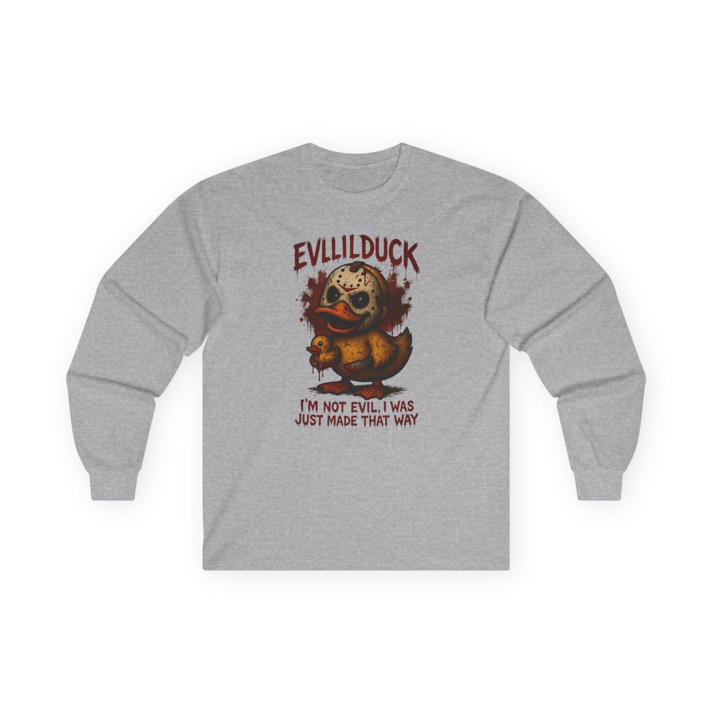 Evllilduck Long Sleeve Tee - Halloween Costume & Birthday Gift