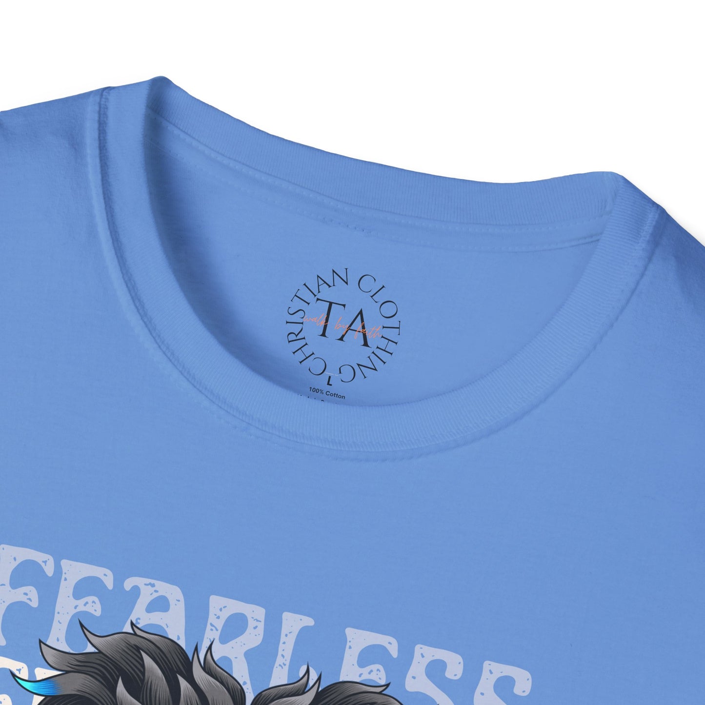 Fearless Lion Volleyball T-Shirt | Unisex Softstyle Tee