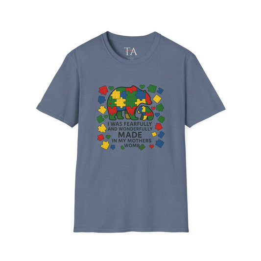 Autism Lego Mama Bear T-Shirt