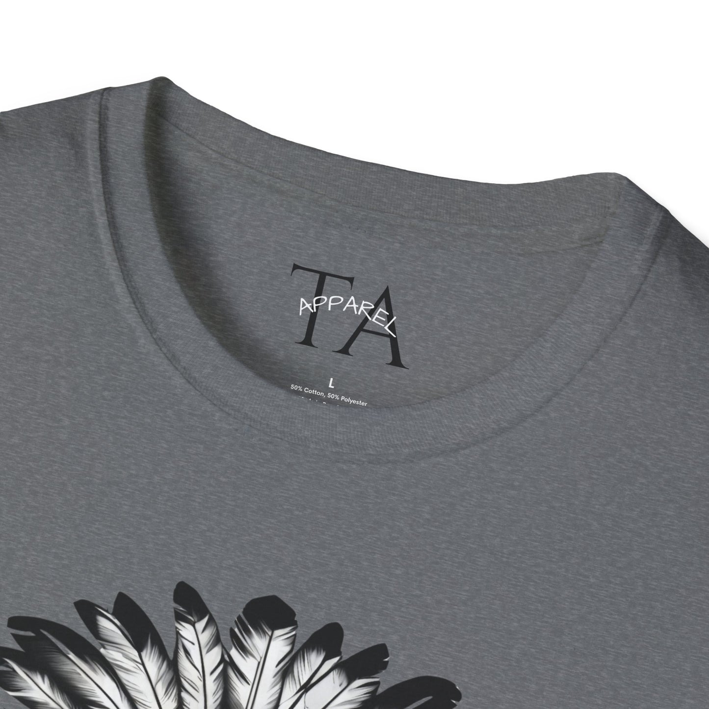 Native American Skull Graphic Unisex T-Shirt