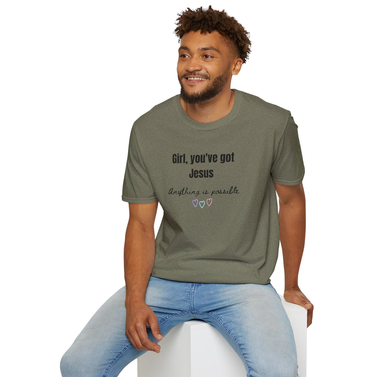 Faith Inspired Jesus T-Shirt Girl, You've got Jesus