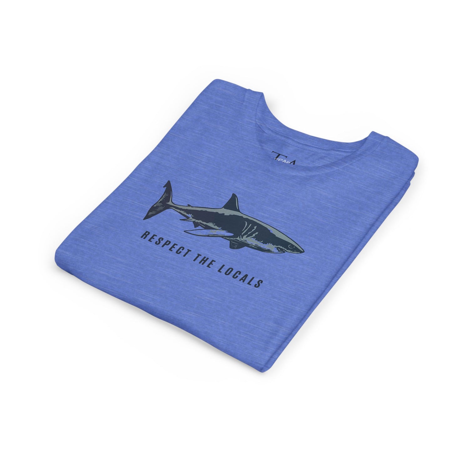 Kids Shark Youth Tee | Respect The Locals | Shark Lovers Shirt