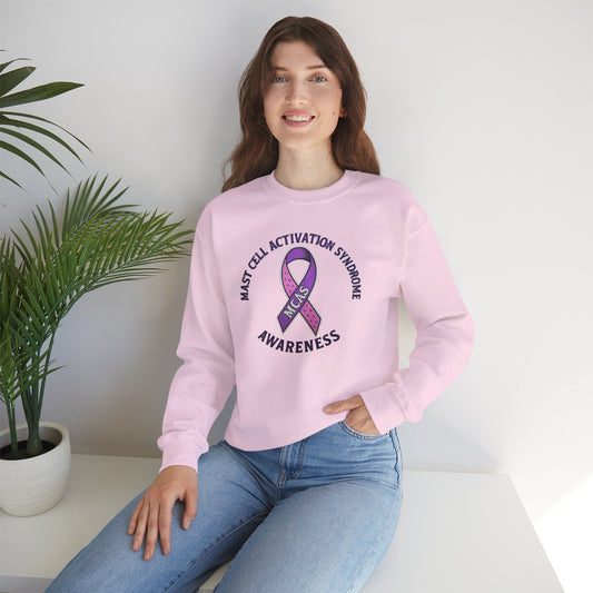 Mast Cell Activation Syndrome Awareness Crewneck Sweatshirt