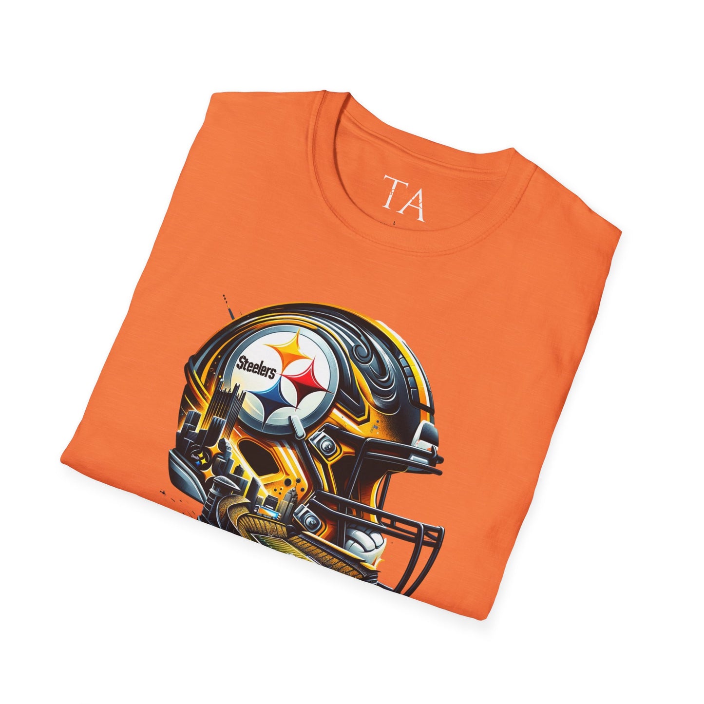 Bold Football Helmet Unisex T-Shirt | Sports Fan Tee