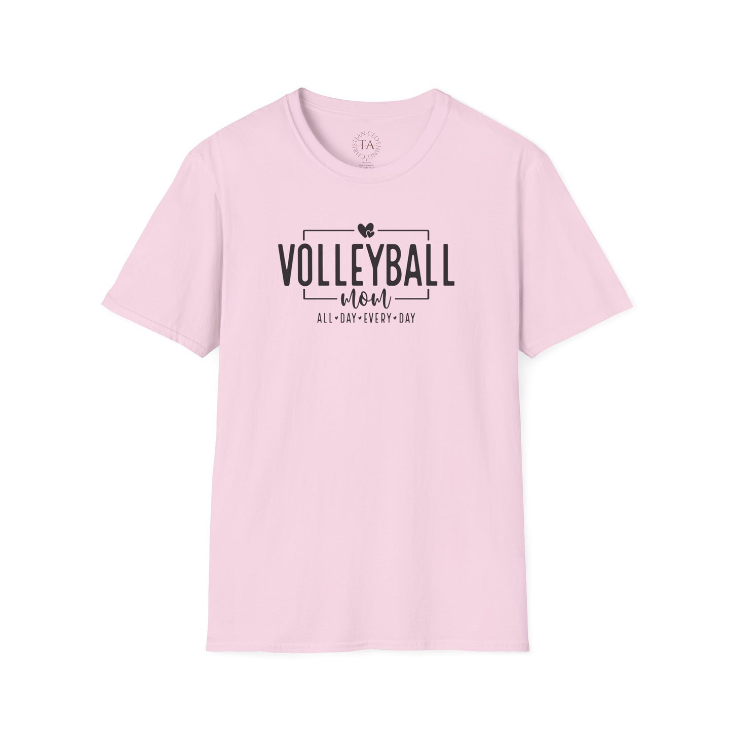 Volleyball Tee - All Day Every Day, Sports Shirt, Casual Wear, Gift for Athletes, Summer Outfit