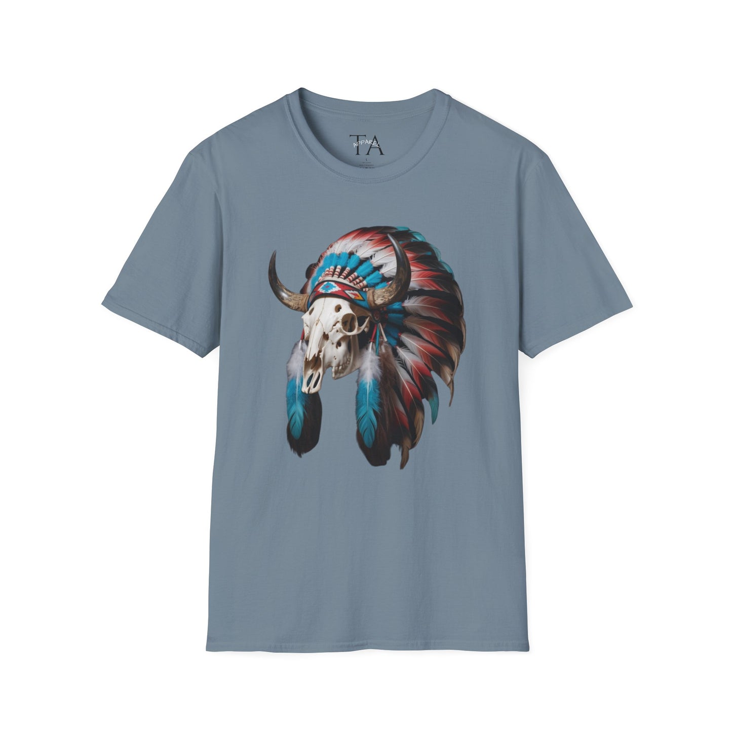 Native American Tribal Skull T-Shirt