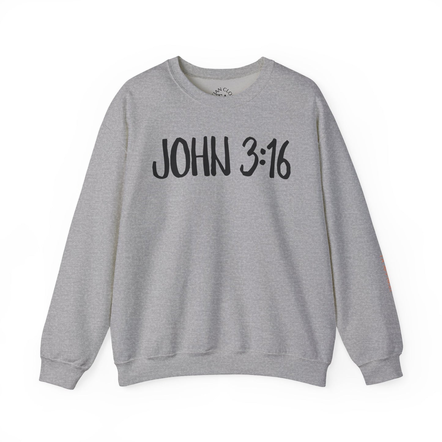 Faith Inspired John 3:16 Crewneck Sweatshirt