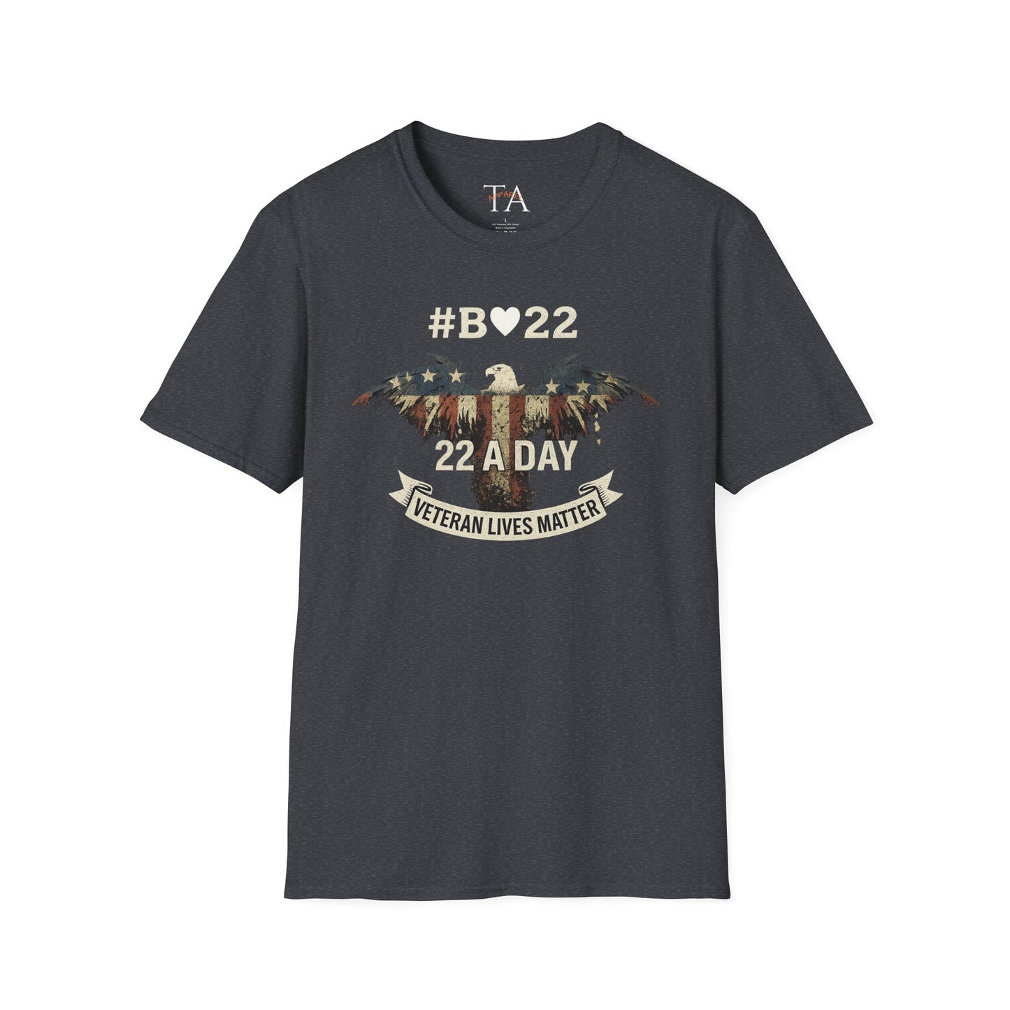 #B🤍22 Veteran Lives Matter T-Shirt
