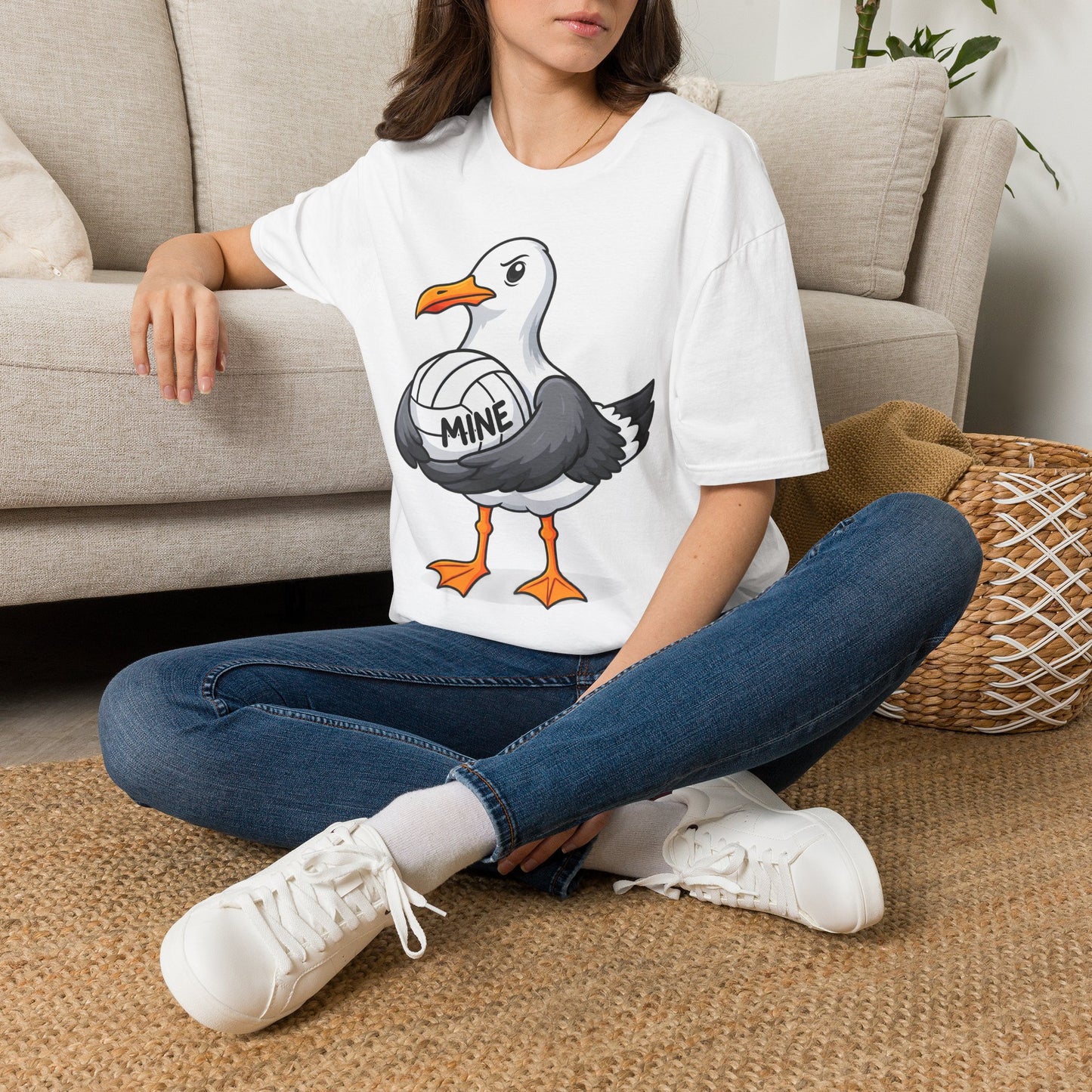MINE Volleyball Seagull Gildan Softstyle® T-Shirt