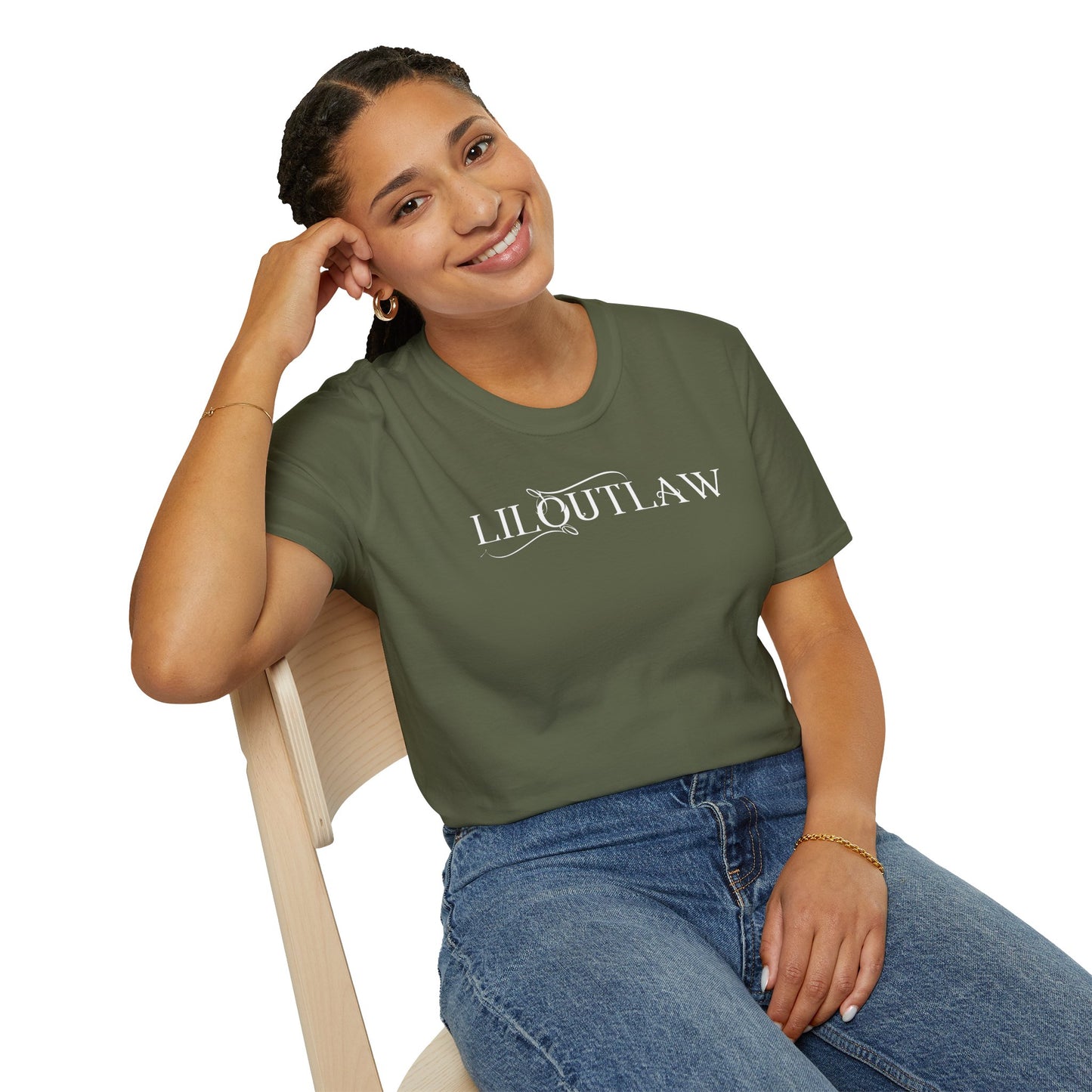 Lil Outlaw Graphic Tee, Music Lover Gift, Street Style Shirt, Casual Wear, Unisex Tshirt