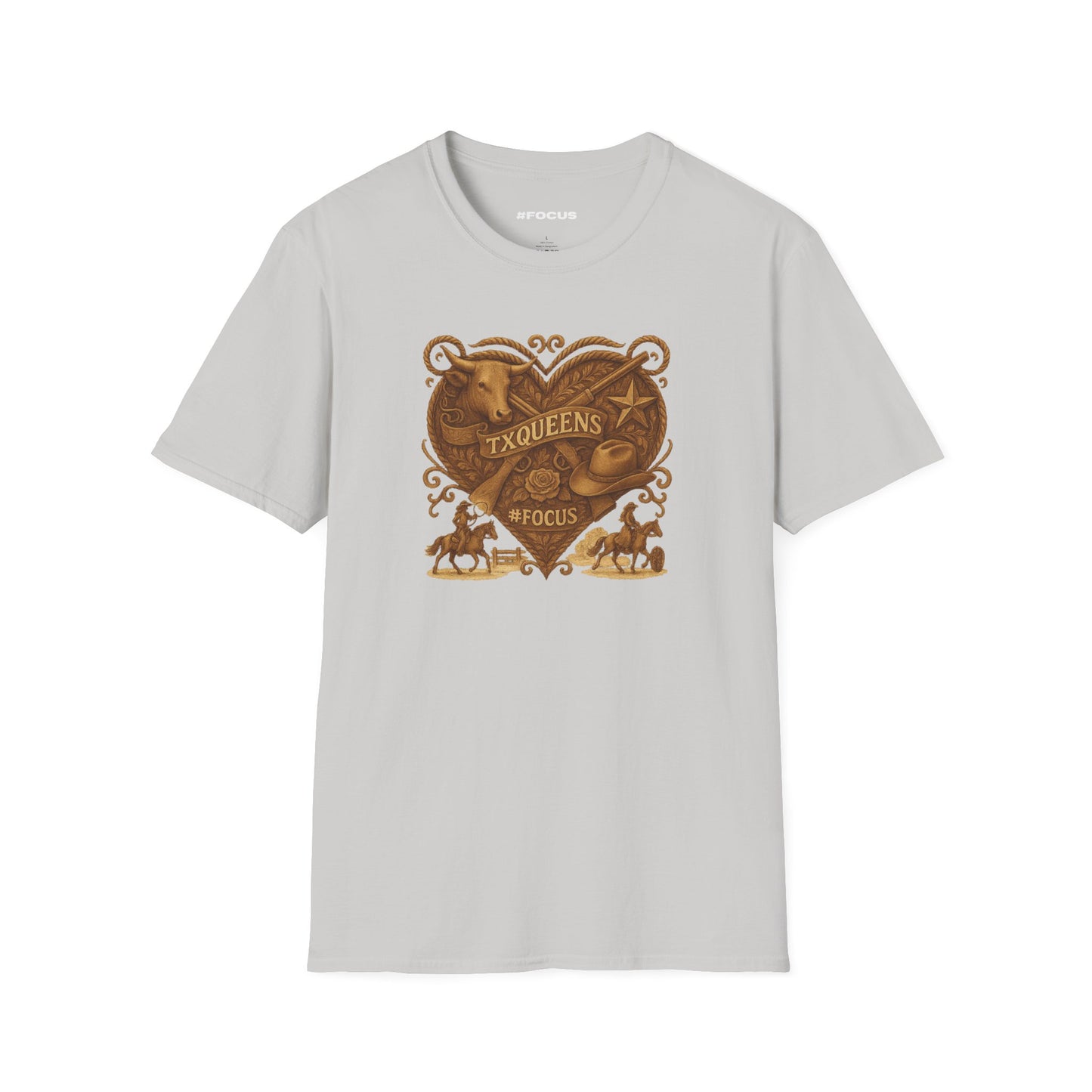 Texas Queens Graphic Tee | Soft Unisex T-Shirt, Trendy Shirt for Women, Cute Gift for Queens, Birthday Celebration, Everyday Style. Women's