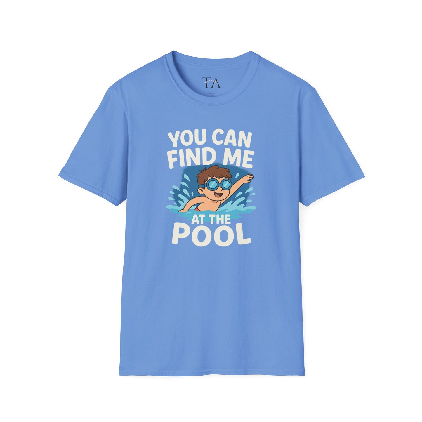 Kids Summer Pool Tee, Fun Tee for Boys, Kids Fashion, Summer Apparel, Pool Party Shirt, Swimwear Gift