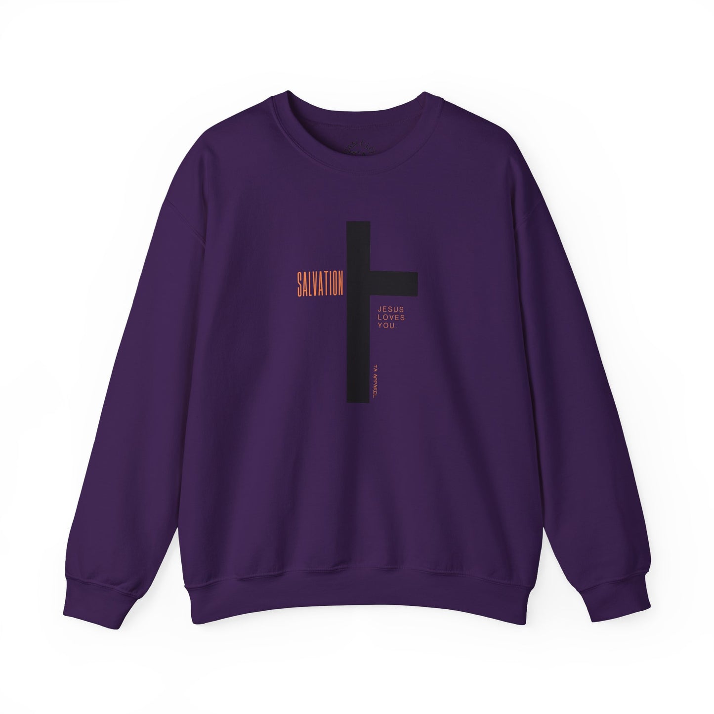 Faith Inspired Salvation Cross Sweatshirt
