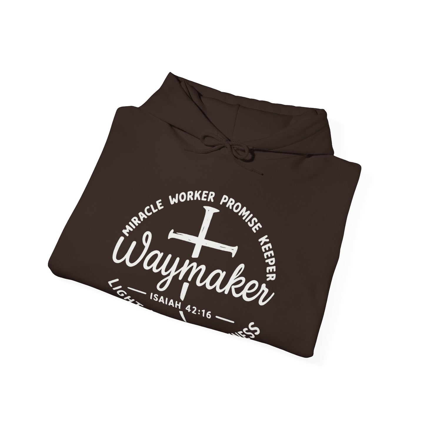 Faith Inspired Waymaker Hoodie - Cozy Sweatshirt for Faith Lovers and Celebrations
