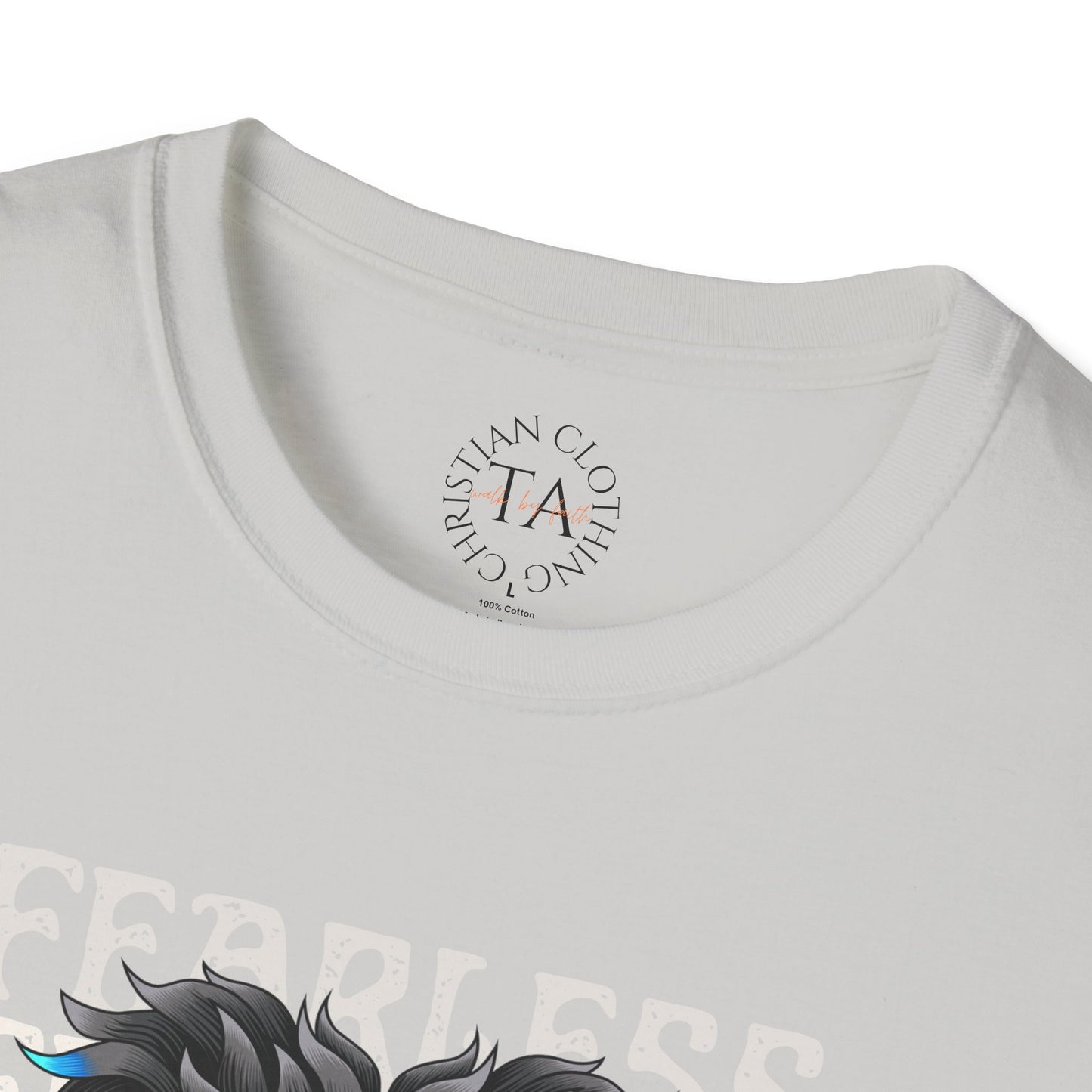 Fearless Lion Volleyball T-Shirt | Unisex Softstyle Tee