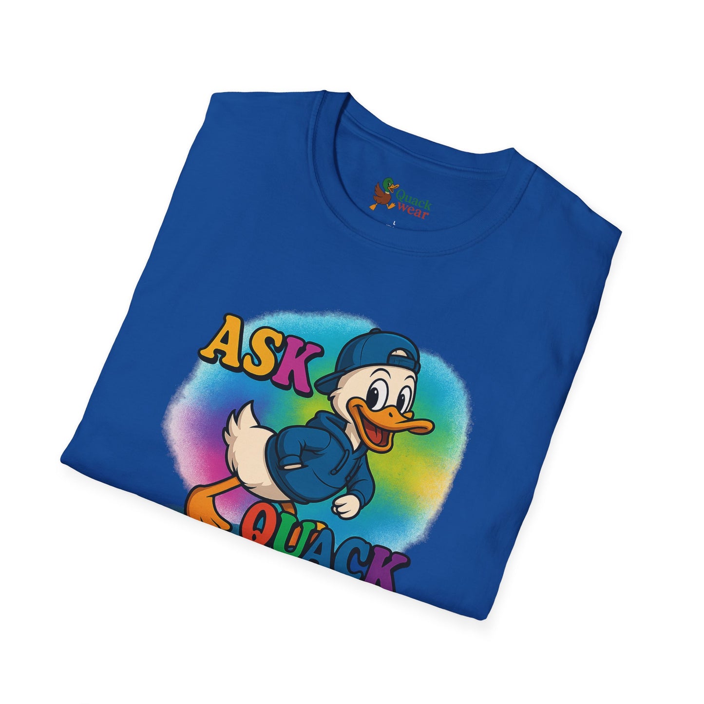 Ask Quack Quirky Duck Humor T-Shirt