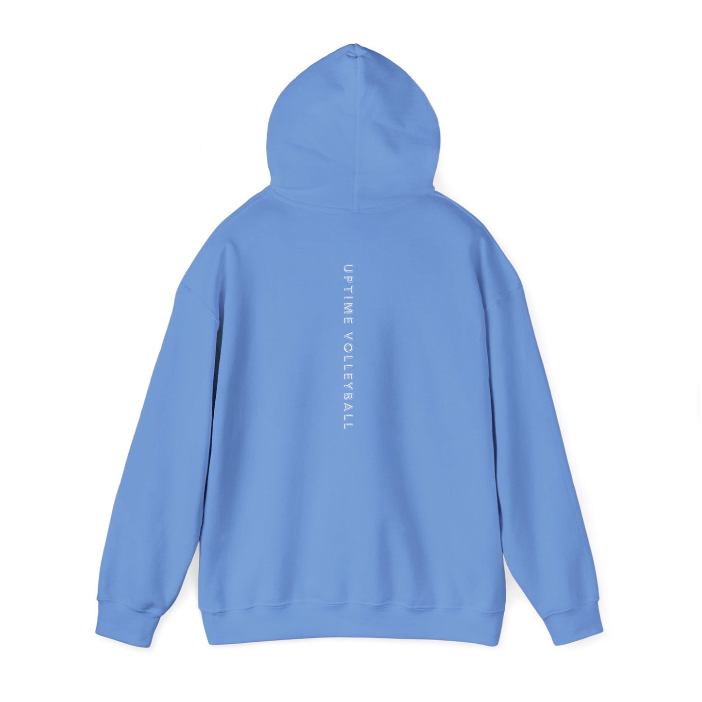UPTIME Volleyball Hoodie with Serve Design, Unisex Sportswear, Perfect Gift for Athletes, Workout Gear, Cool Casual Wear, Back to School