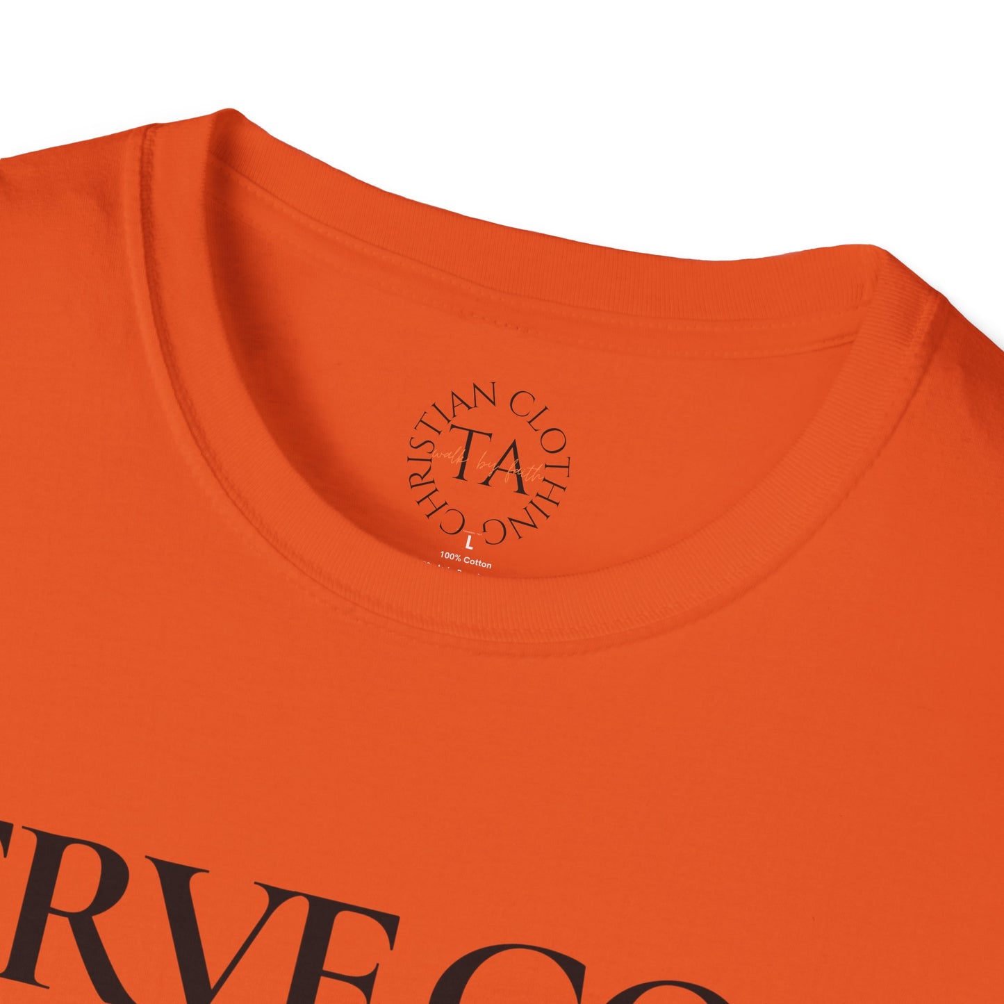 Faith Inspired "Serve God" T-Shirt - Inspirational Faith-Based Christian Gift