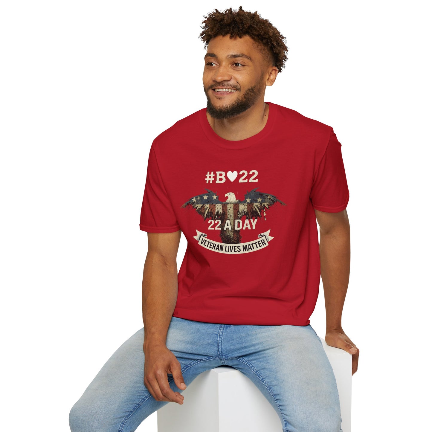 #B🤍22 Veteran Lives Matter T-Shirt