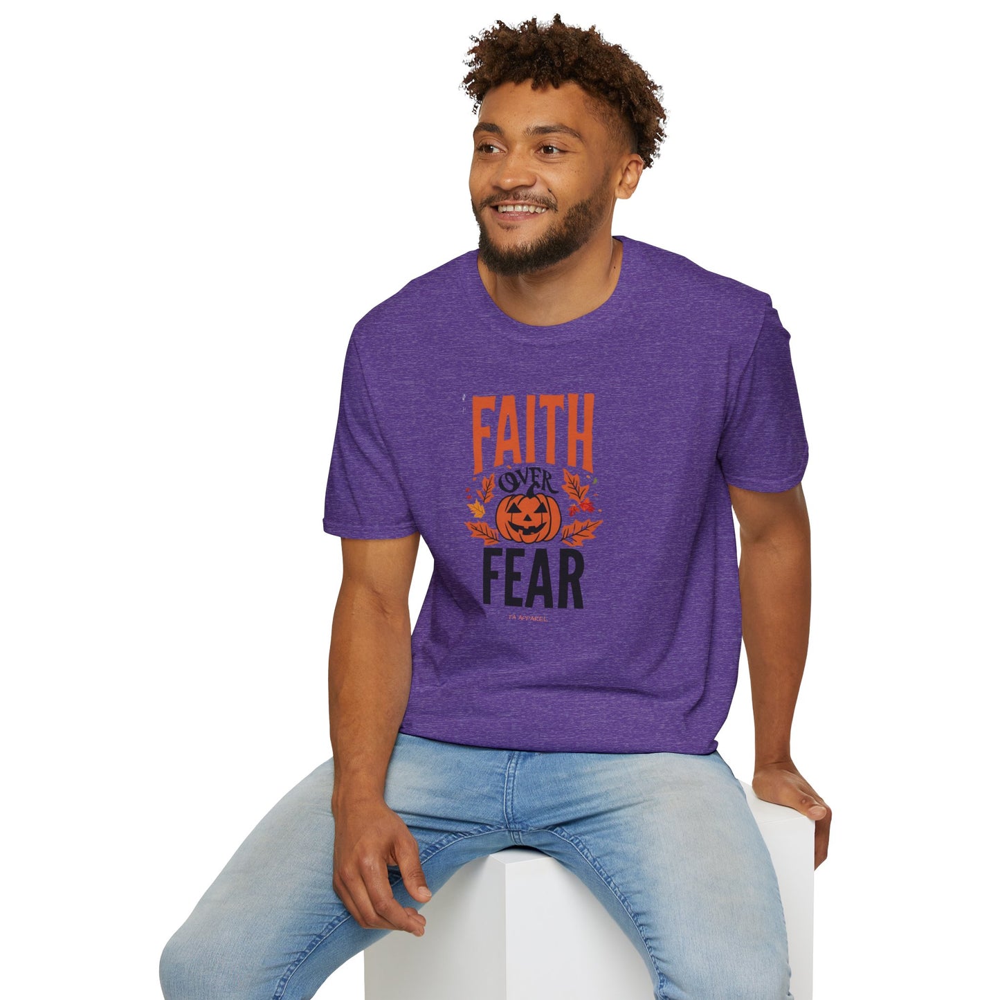 Faith Inspired Halloween T-Shirt "Faith Over Fear"