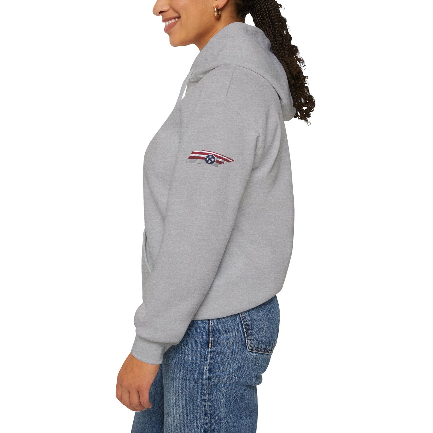 UPTIME Volleyball Reach Up Reach Out Hoodie | Empowerment Motivational Gift