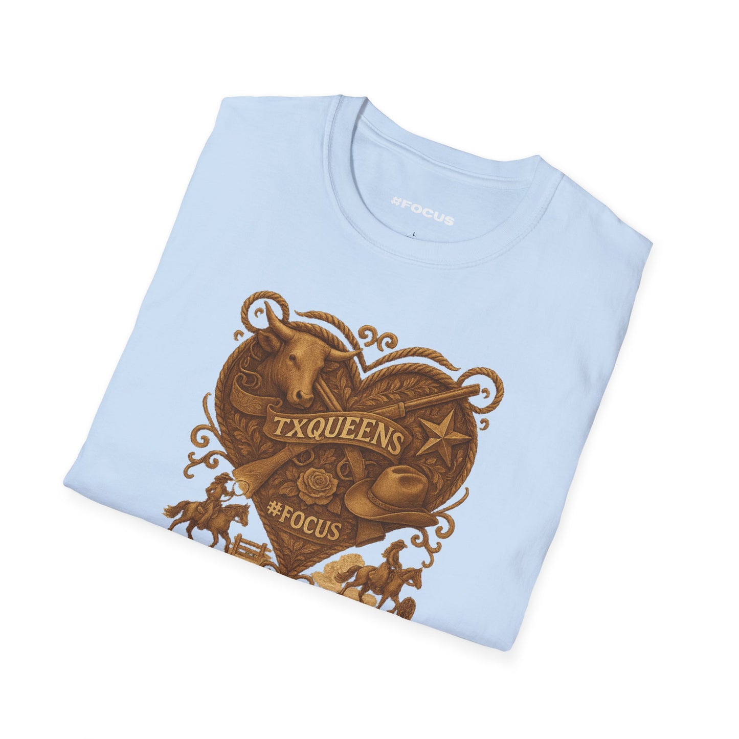 Texas Queens Graphic Tee | Soft Unisex T-Shirt, Trendy Shirt for Women, Cute Gift for Queens, Birthday Celebration, Everyday Style. Women's