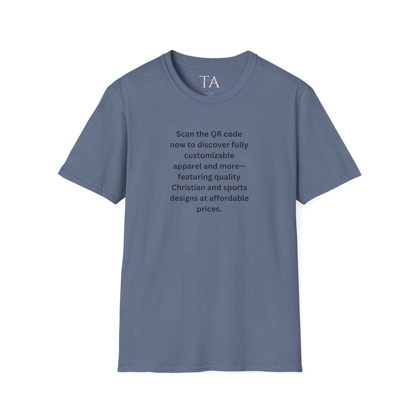 Customizable QR Code T-Shirt