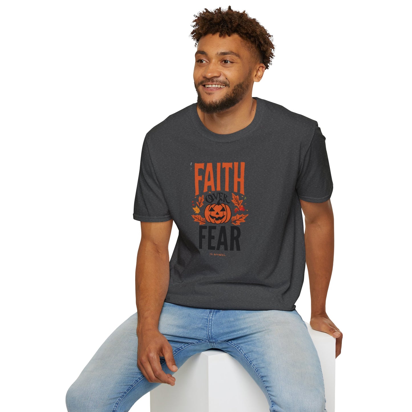 Faith Inspired Halloween T-Shirt "Faith Over Fear"