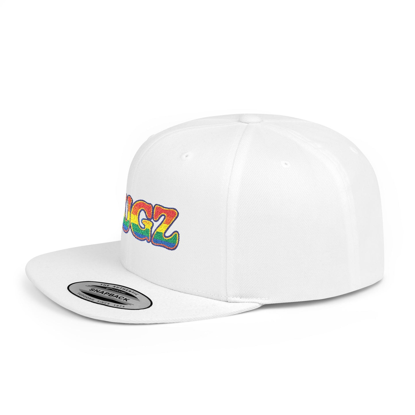 NUGZ Flat Bill Snapback | Trendy Festival Cap