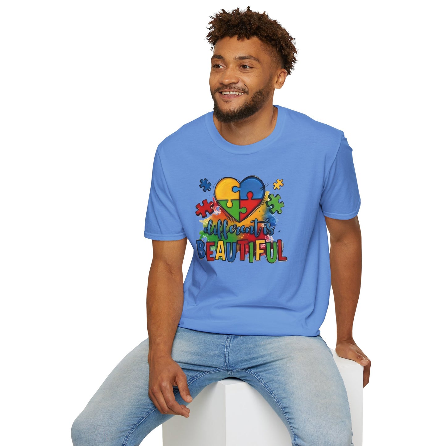 Autism Awareness Different is Beautiful T-Shirt