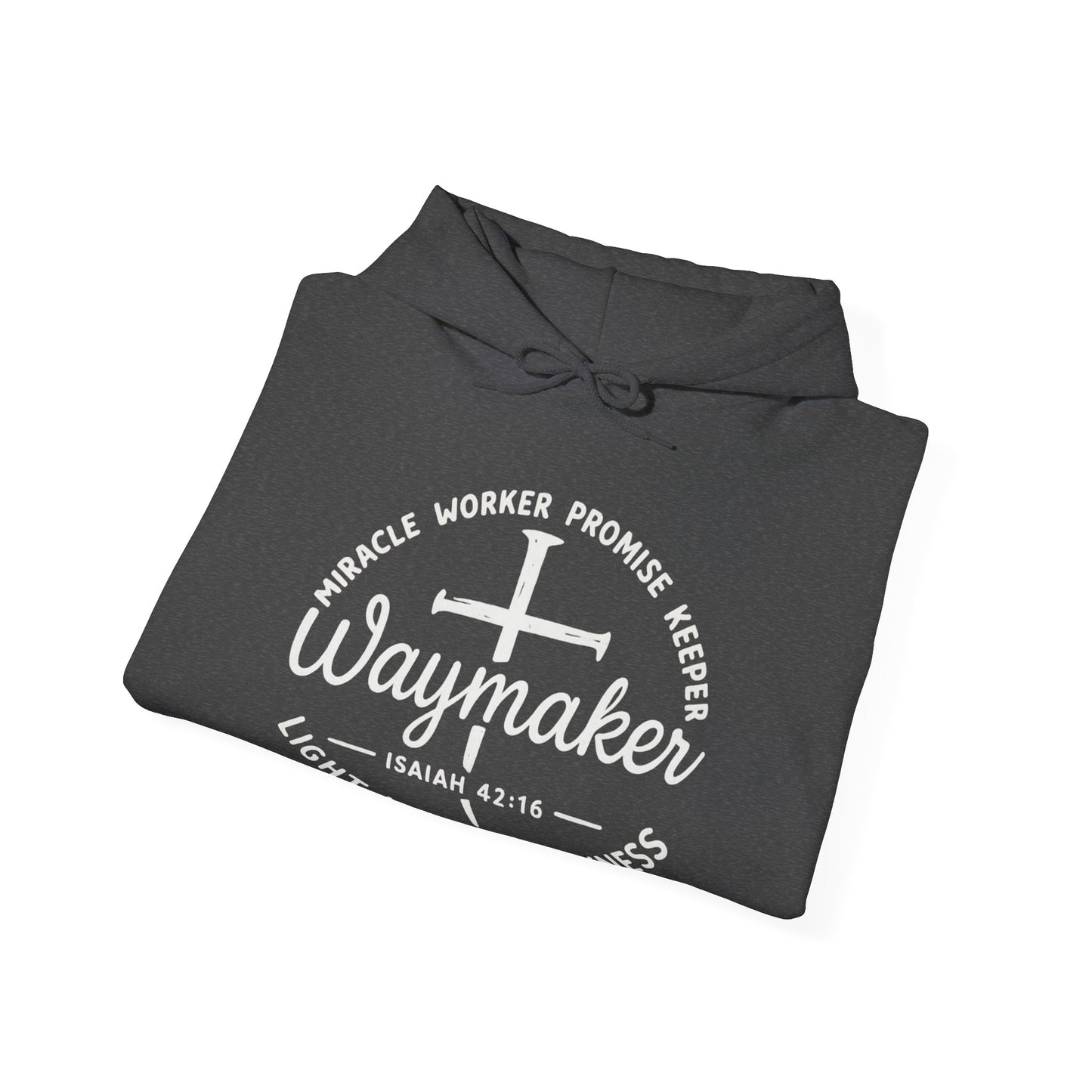 Faith Inspired Waymaker Hoodie - Cozy Sweatshirt for Faith Lovers and Celebrations