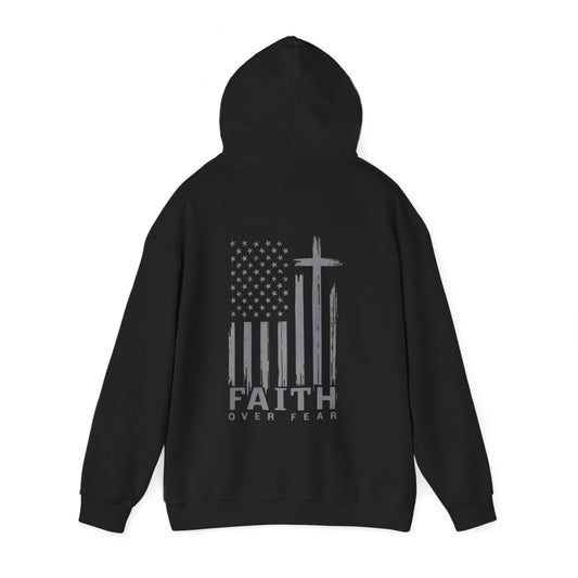 Faith Inspired Faith Over Fear Unisex Hoodie
