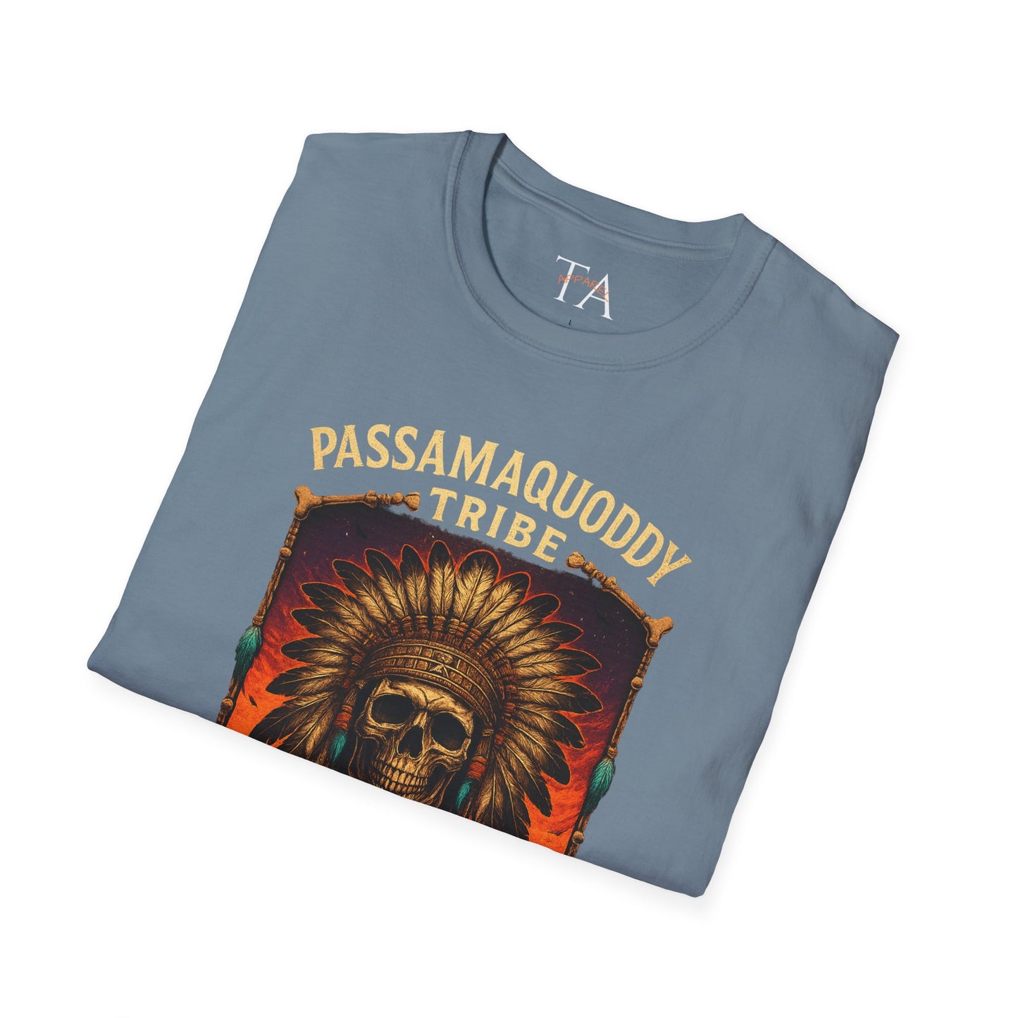 Tribal Graphic T-Shirt - Passamaquoddy Tribe Design4, Gift for Adventurers