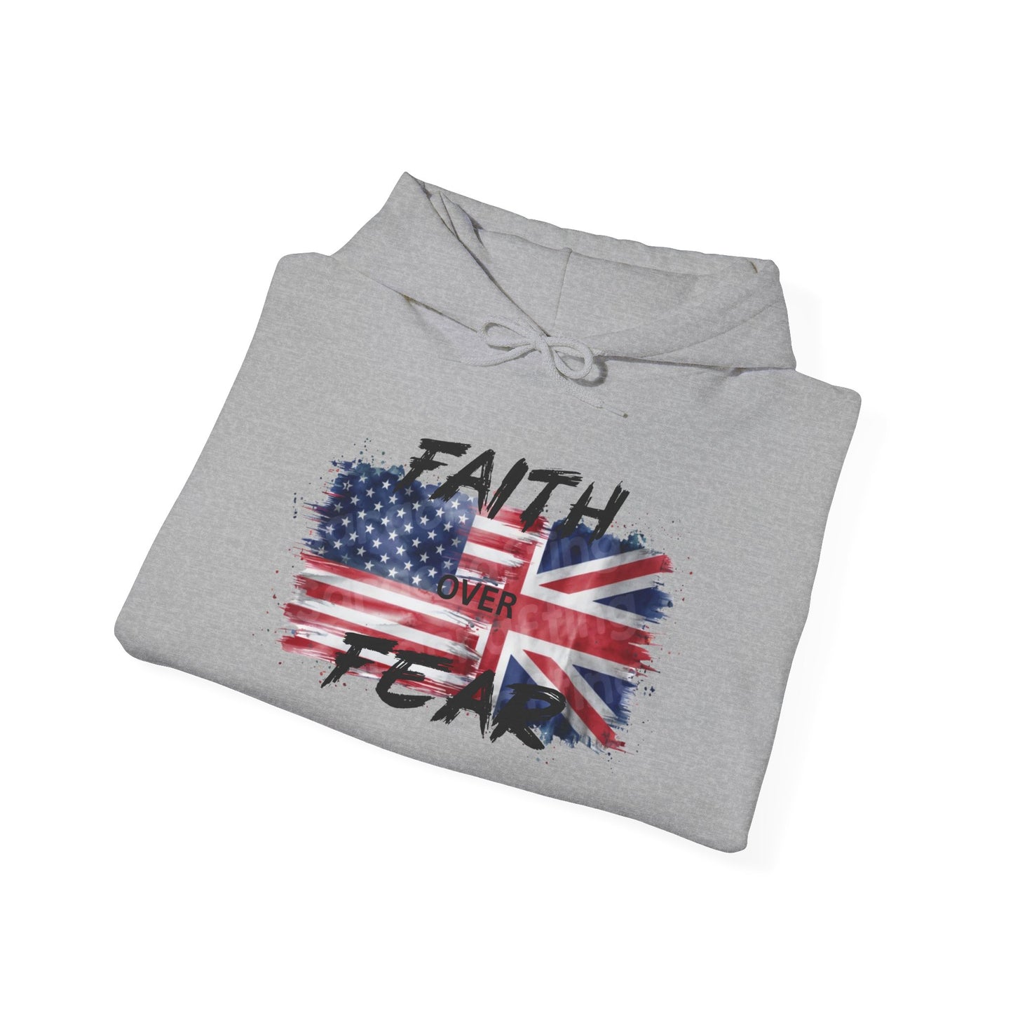 Faith over Fear USA UK Unisex Hoodie