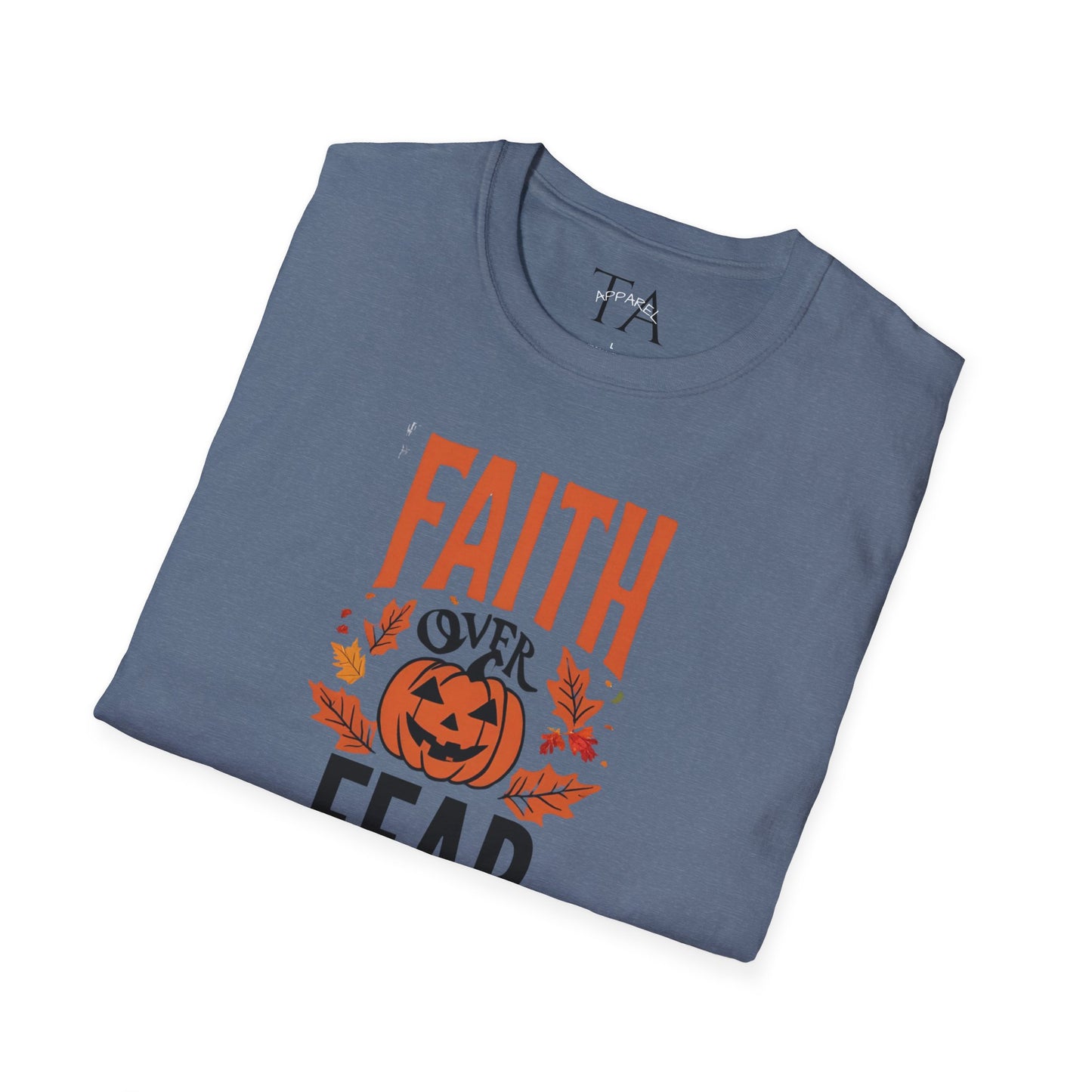 Faith Inspired Halloween T-Shirt "Faith Over Fear"