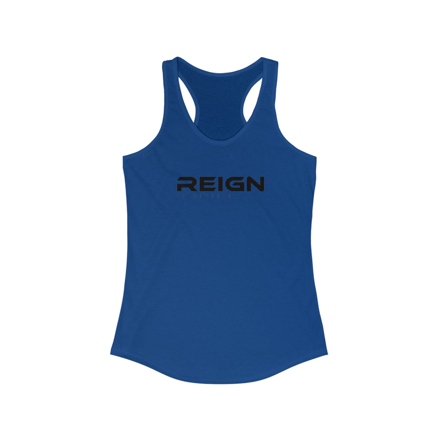 Women's Racerback Tank with Reign Volleyball Design - Fully Customizable