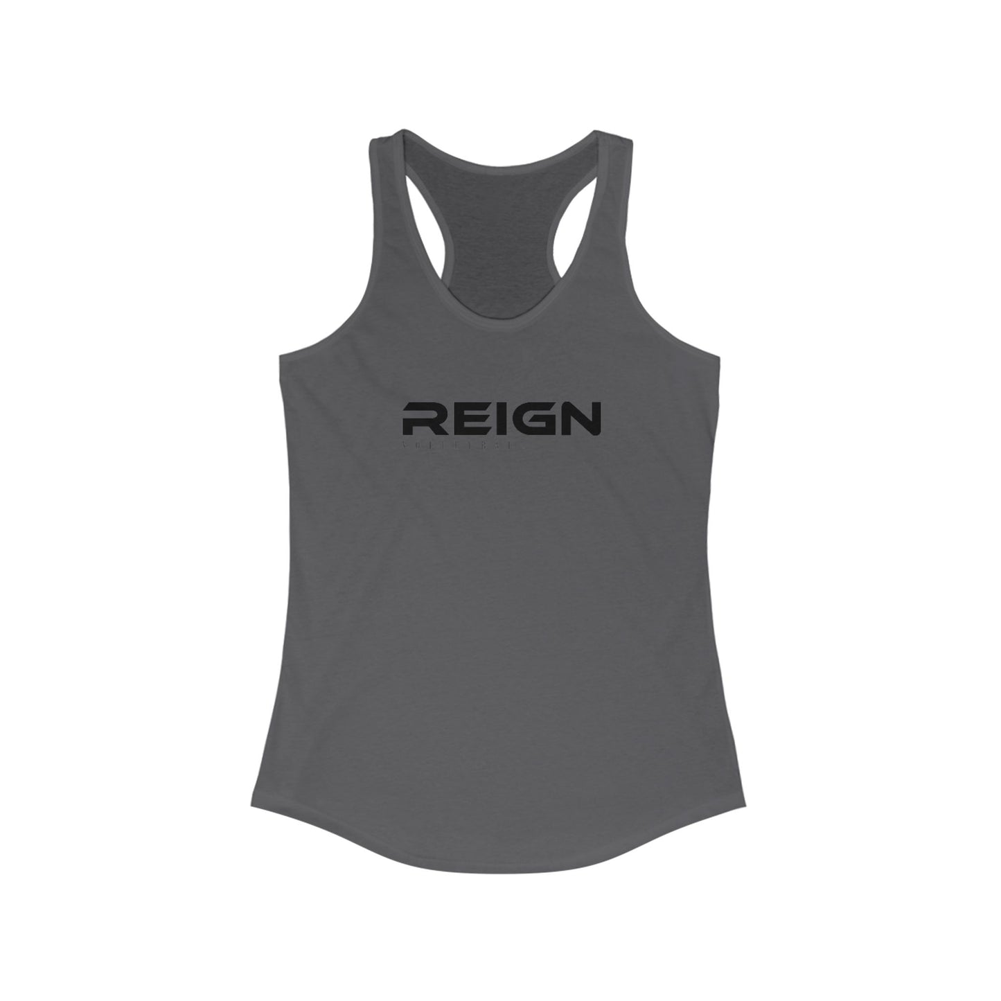 Women's Racerback Tank with Reign Volleyball Design - Fully Customizable