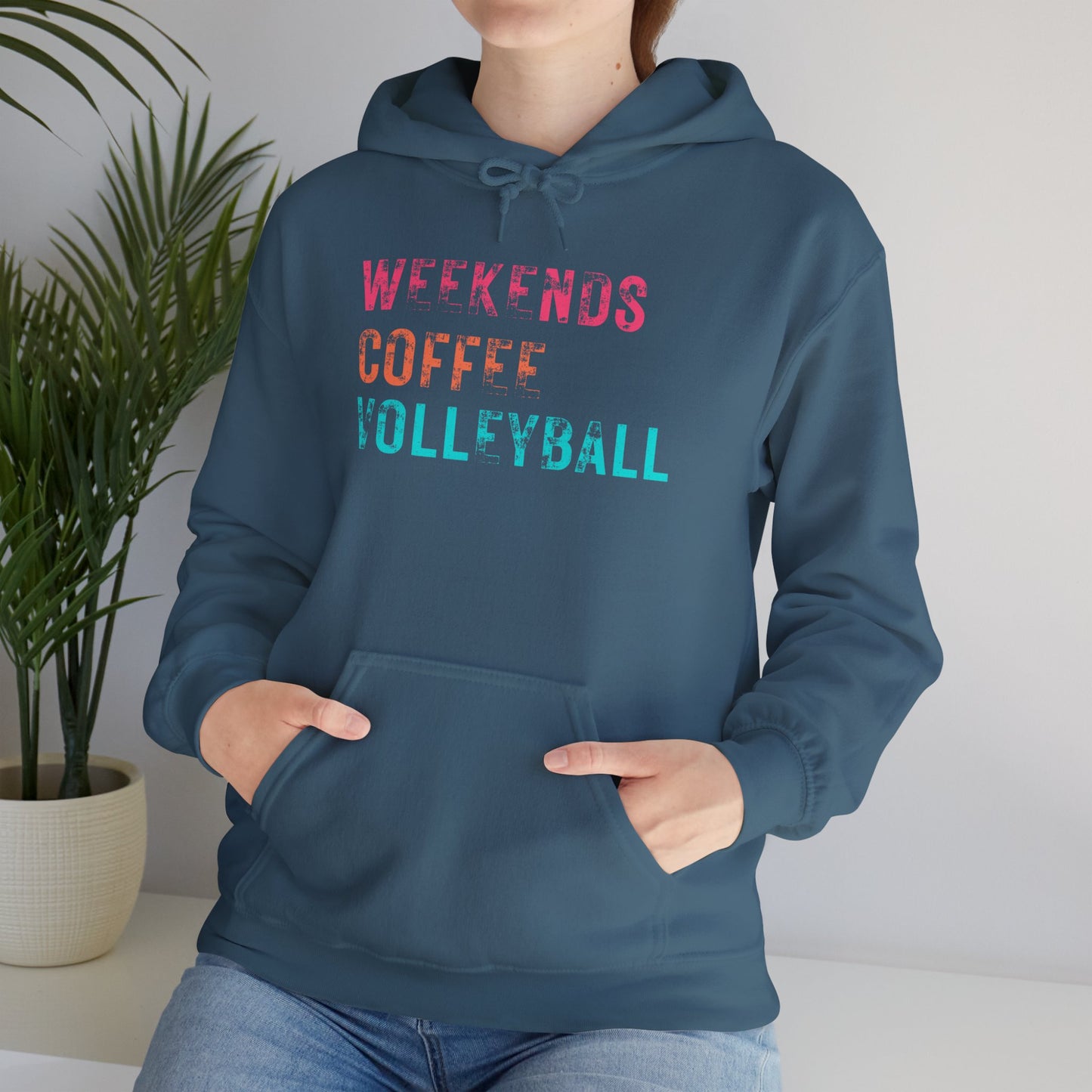 Weekend Vibes Hoodie - Unisex Pullover Sweatshirt